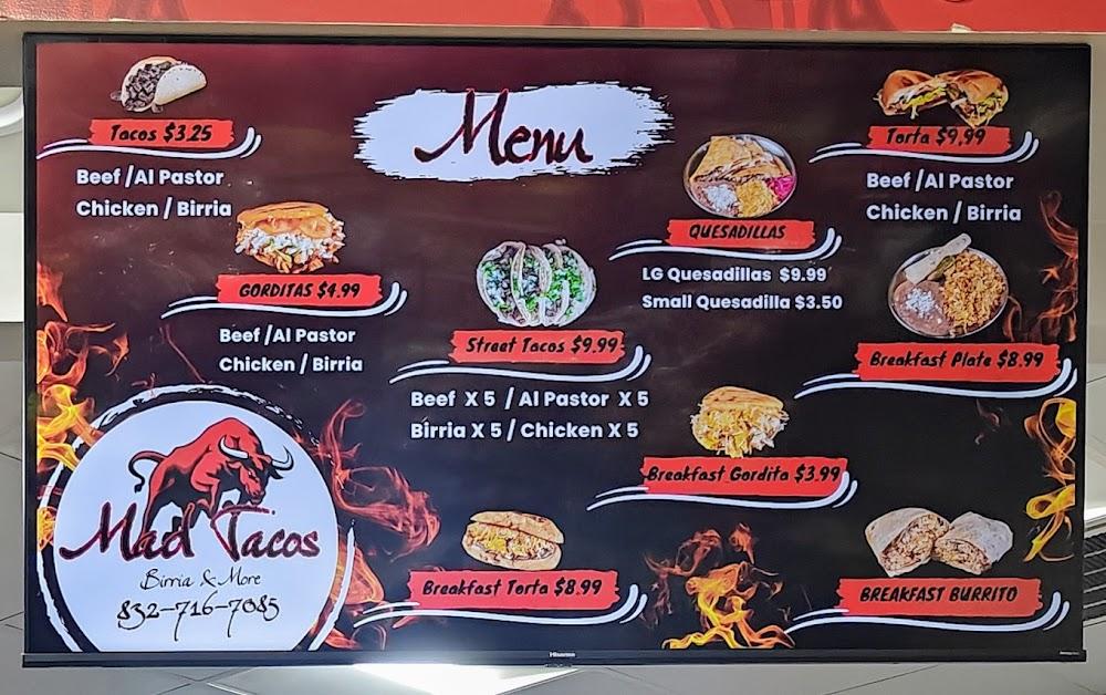Mad Tacos Birria and More LLC Menu image 3